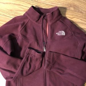 North Face Zip Up Fleece